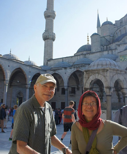 At Blue Mosque